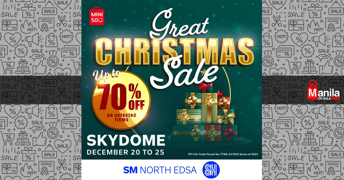 Miniso Ph – Great Christmas Sale 